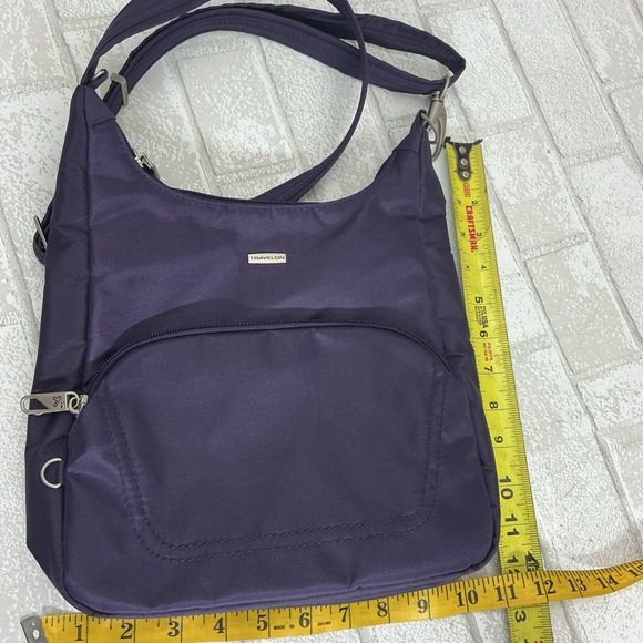 Travelon Deep Purple Crossbody Bag - Picture 4 of 5